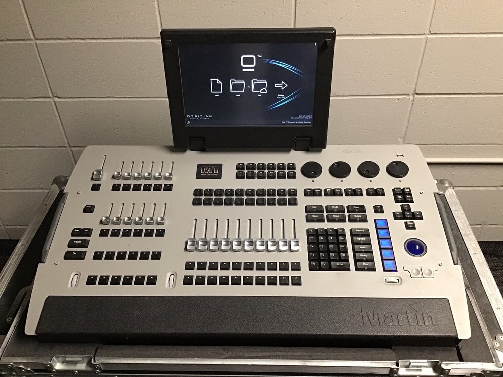 Martin M1 Controller Lighting Console with Hard Road Case