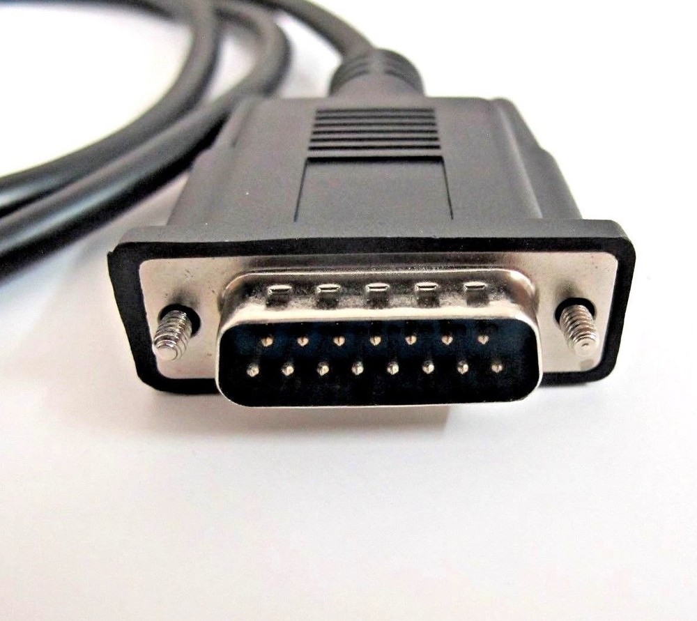 Replacement OBD2 OBDII Scanner Data Cable for Actron Elite AutoScanner CP9185