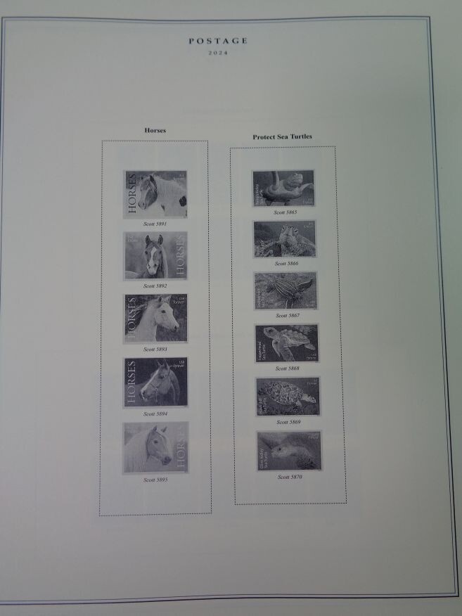 SCOTT National 2024 US Stamp album supplement # 92 NEW most recent 100S024