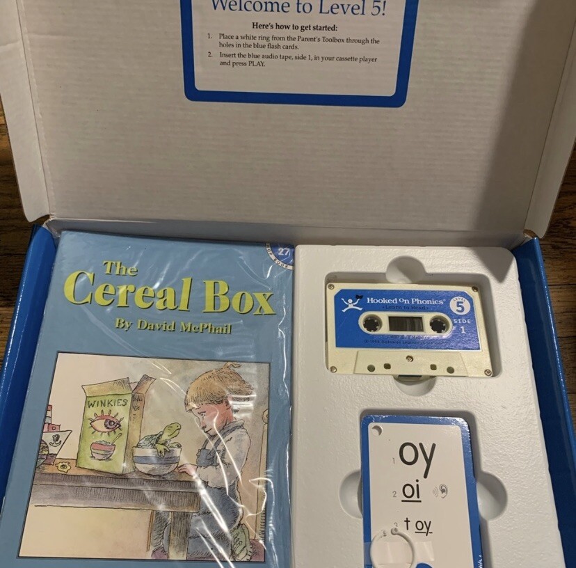 Hooked On Phonics Learn To Read 1998 Complete Level 5 New Opened Box