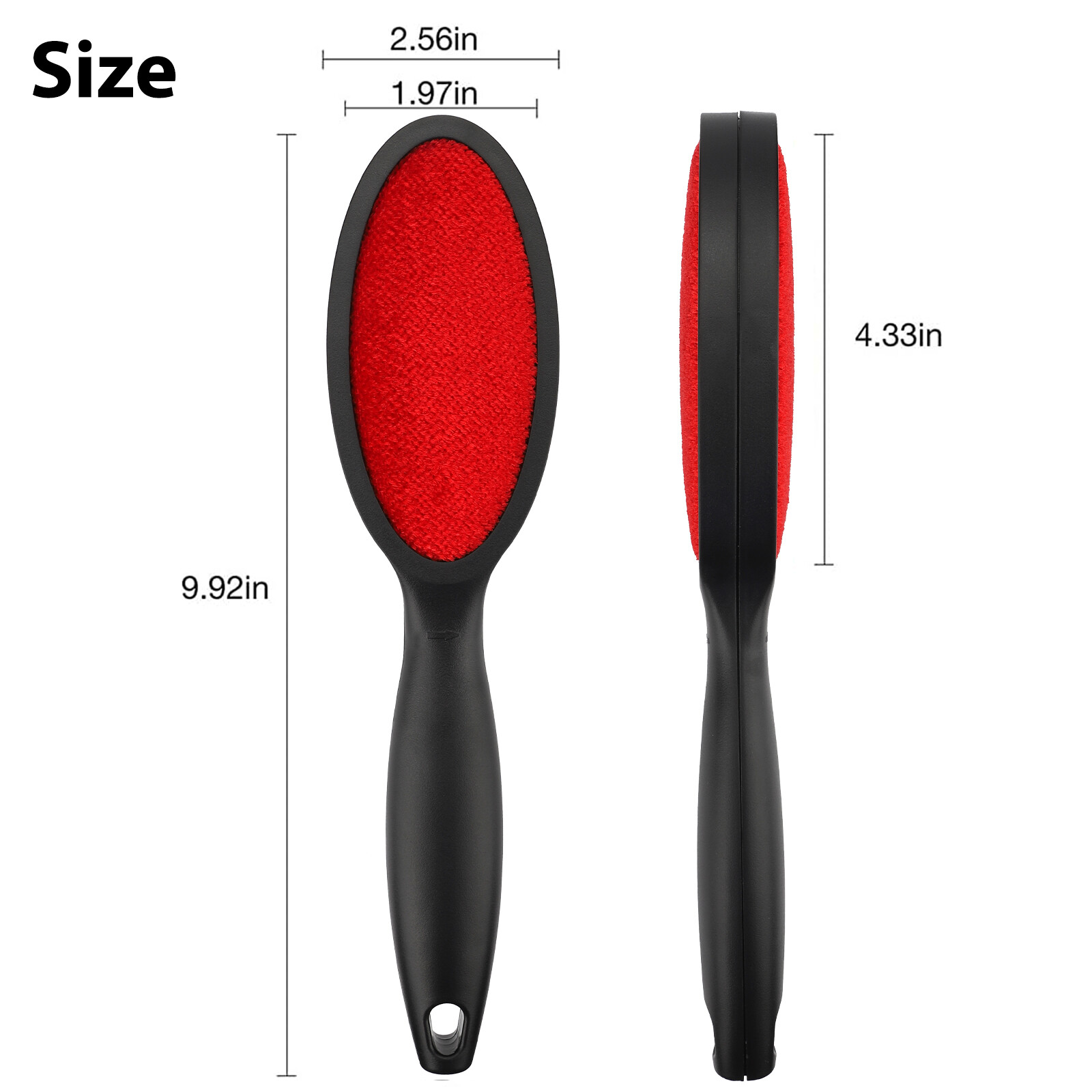 3pcs Magic Lint Remover Brush Clothes Fuzz Fabric Pet Hair Cleaning Double Sided