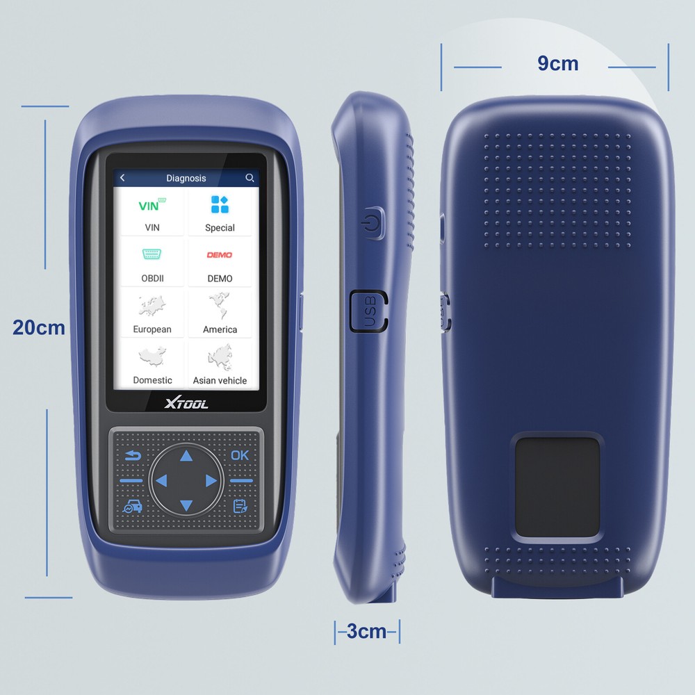 XTOOL A30 PRO Car Full Diagnostic Scanner Bi-directional IMMO Reset Coding Tool