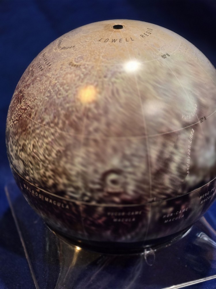 Sky & Telescope's 6" Pluto Globe NEW