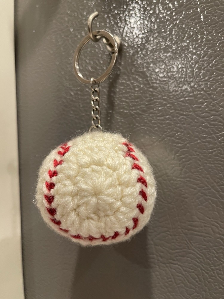 Crochet Baseball 2.5"