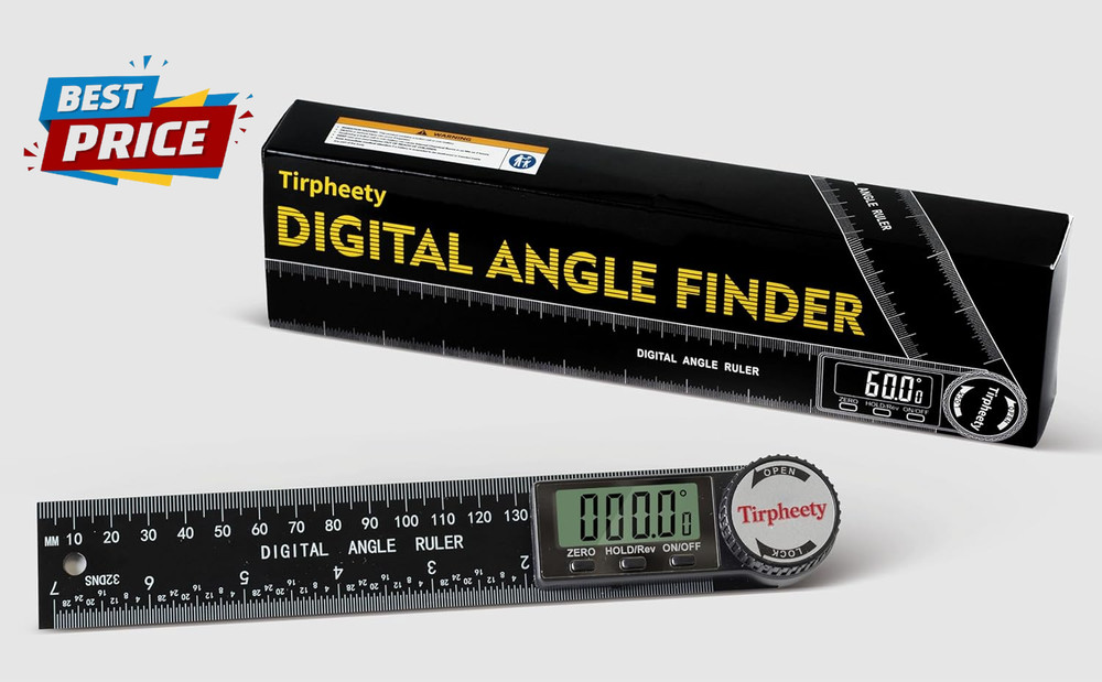 Digital Angle Finder Protractor, 3Rd Generation Quick Display Angle Gauge Ruler,