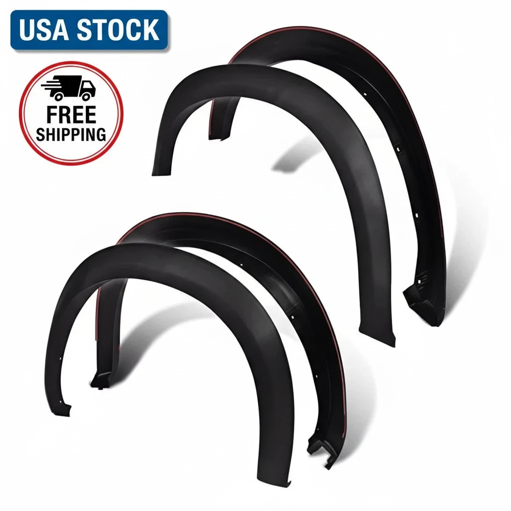 Bolt-On Fender Flares for 2009-2018 Dodge Ram 1500, Factory Style, 68054339AB