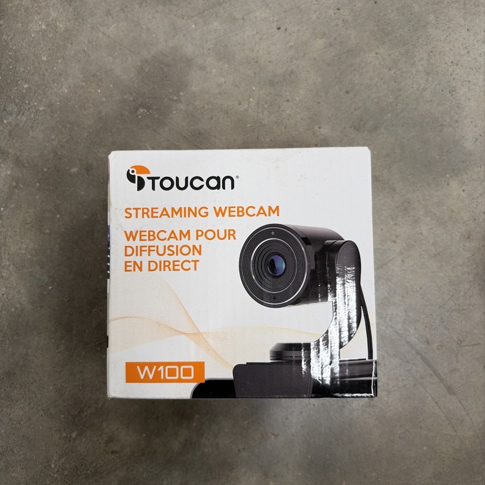 Toucan Pro Steaming Webcam 1440p 60 FPS Video