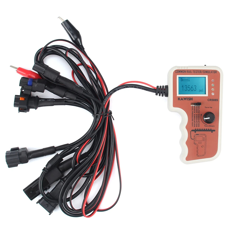 Digital Common Rail Pressure Tester High-Pressure Pump Engine Diagnostic Tool