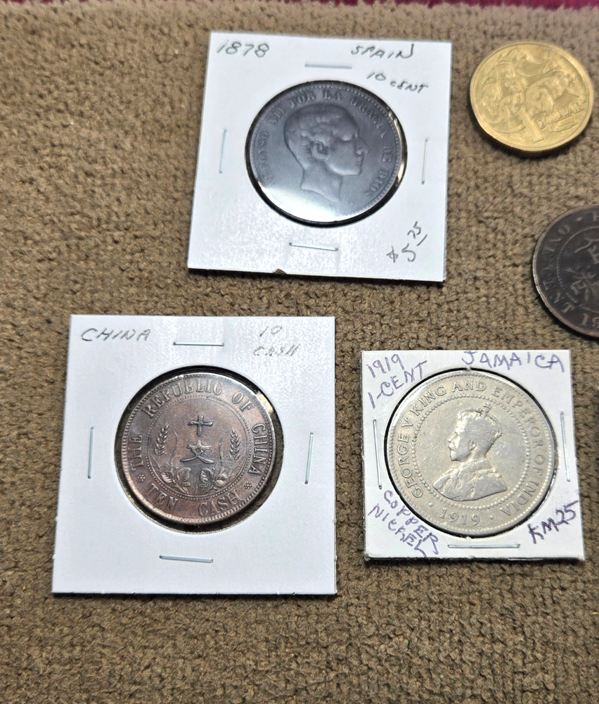 Small but interesting foreign lot