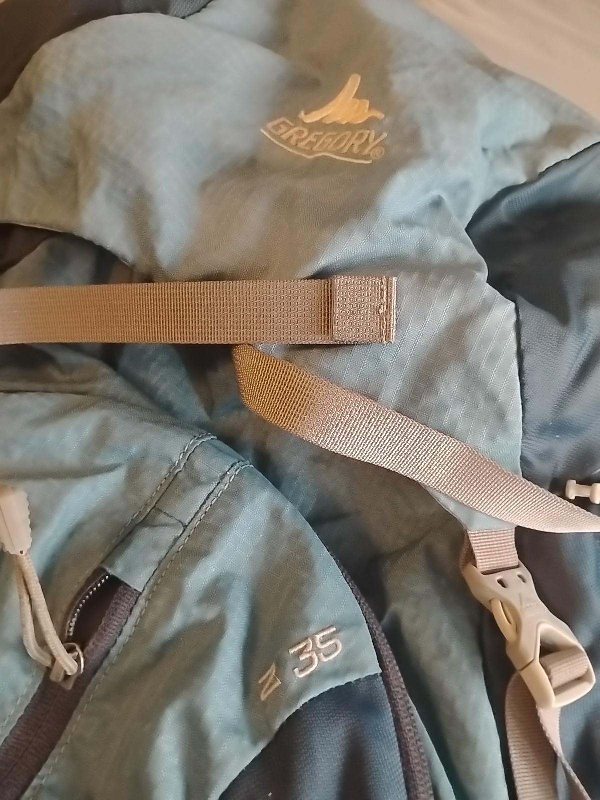 Gregory Z35 Backpack. Blue And Light Blue. Medium Size.