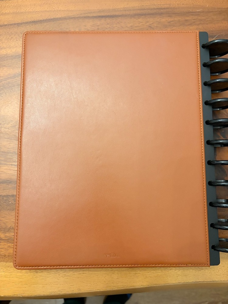 Tul 11 Disc Brown Leather Binder Bundle