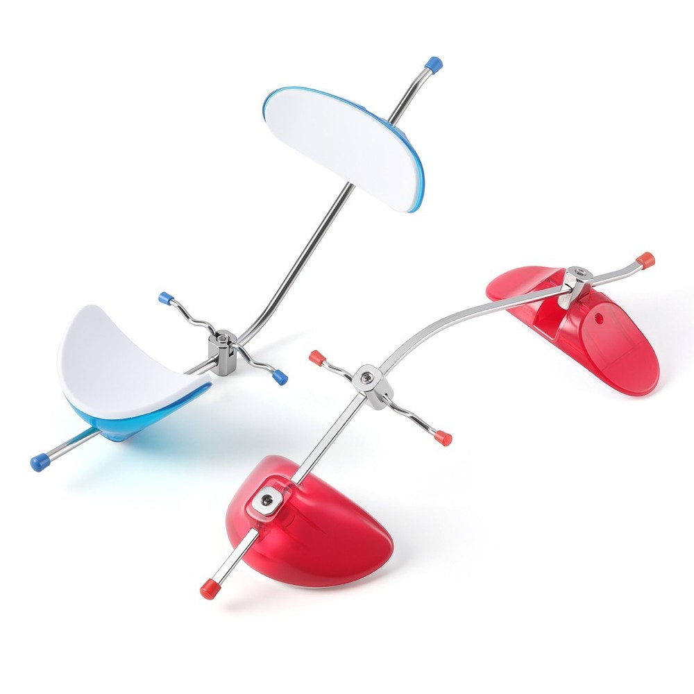 AZDENT Dental Adjustable Orthodontic Reverse Blue Pull Headgear Facemask