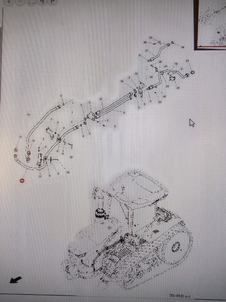 Parker Agco Challenger 603967D1
