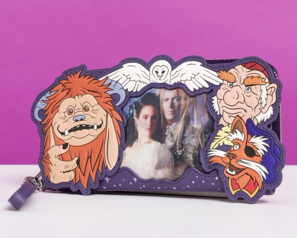 Loungefly Disney Labyrinth Lenticular Wristlet Wallet NEW