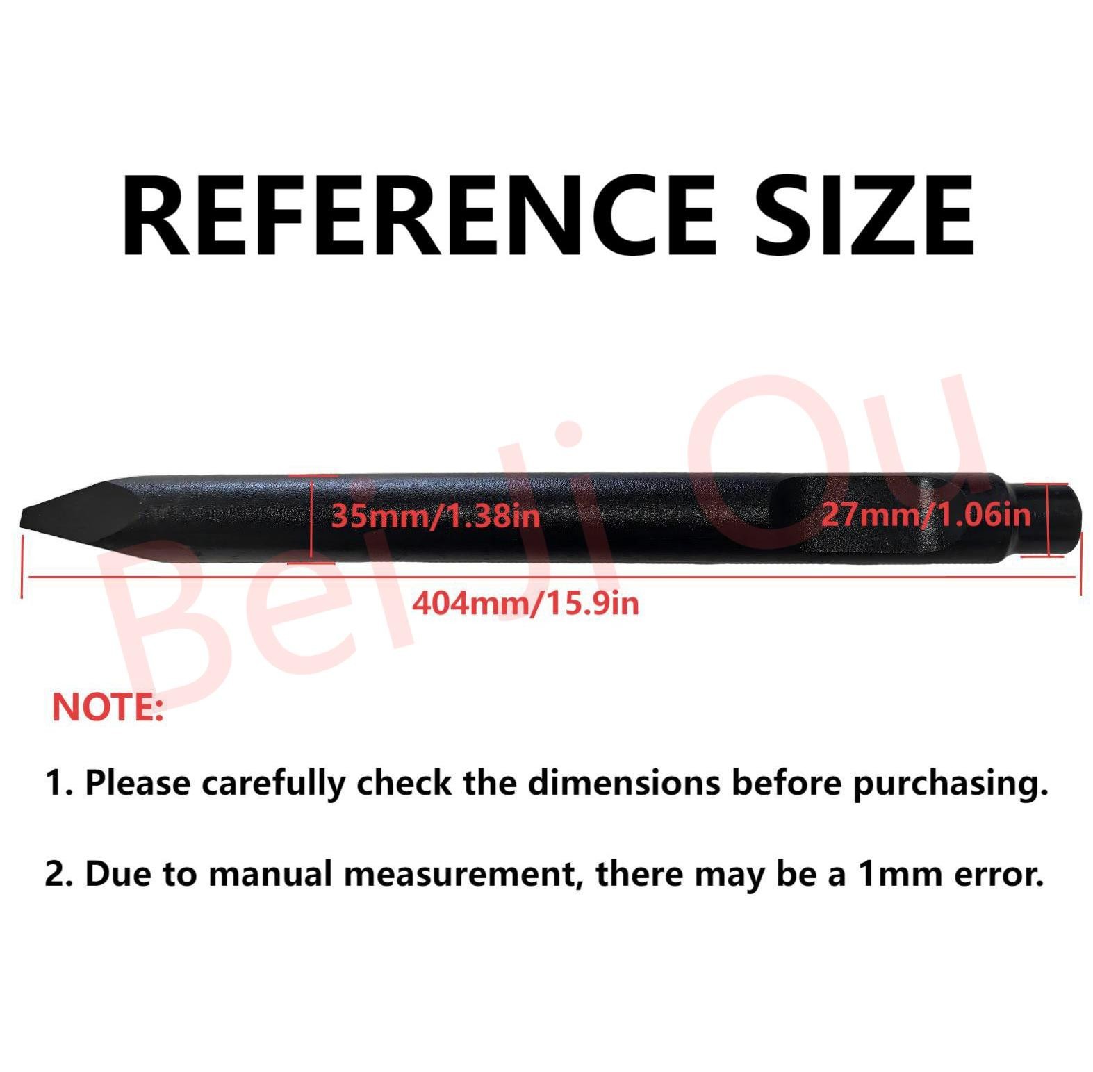 Hydraulic Jack Hammer Breaker Bit Chisel Point for SB30 Concrete Cement Removal