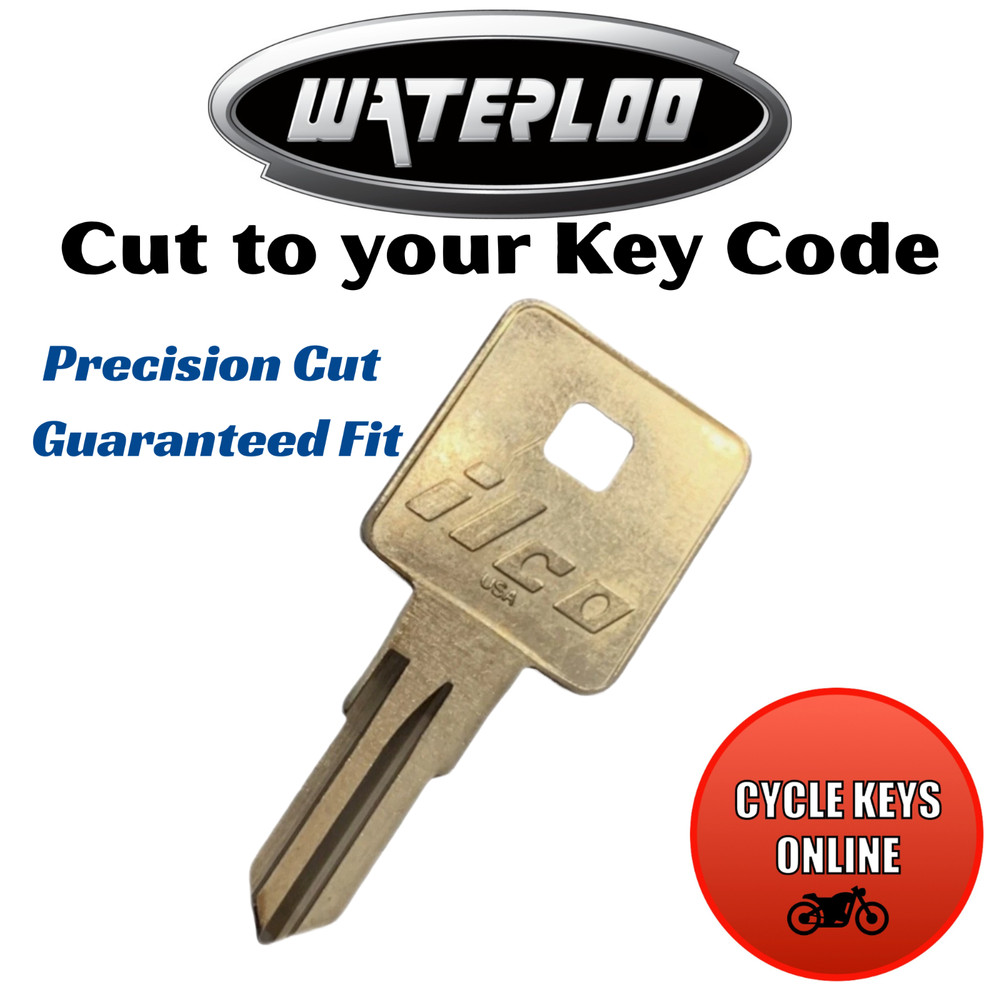 Waterloo Tool box Toolbox Keys Spare Replacement Made key Cut to Code 8001-8223