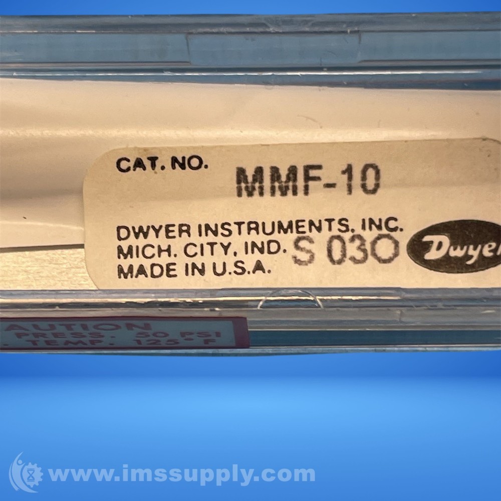 Dwyer MMF-10 Flowmeter FNIP