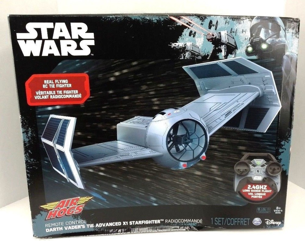Air Hogs Star Wars Remote Control RC Darth Vader's TIE Advanced X1 Starfighter