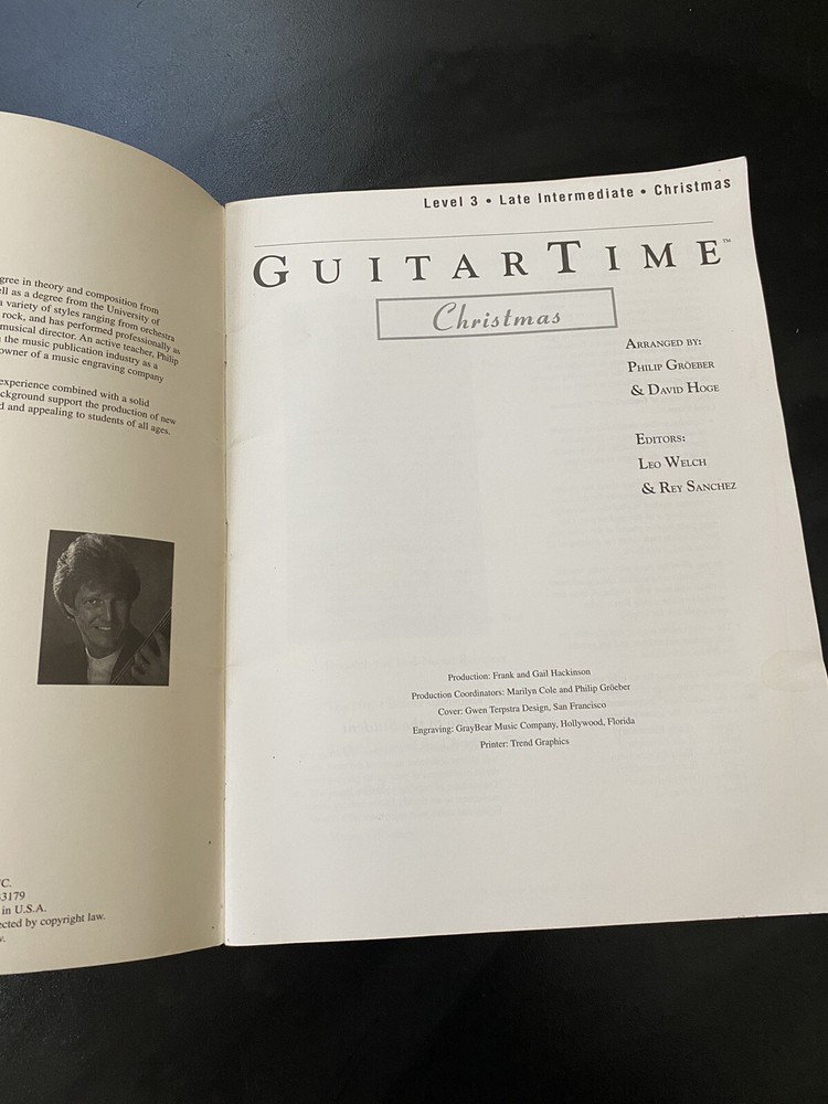 Guitar Time - Christmas - Level 3 - Late Intermediate