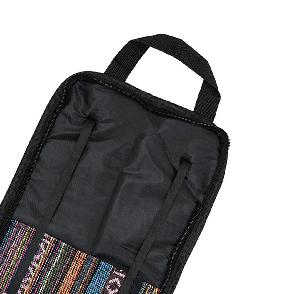 Printed Drumsticks Bag Holder with Floor Tom Hooks Percussion Accessories