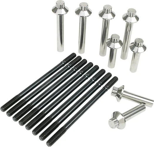 Feuling Engine Cylinder Stud and Head Bolt Kit HD Dyna Fat Bob 08-17