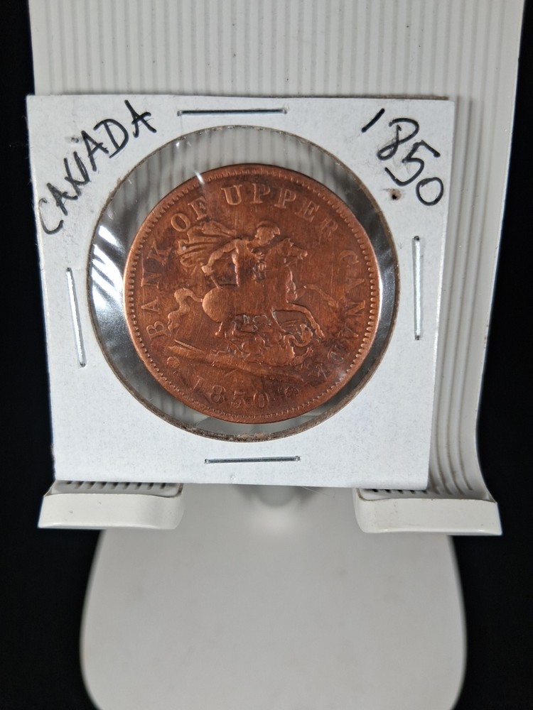 1850 CANADA 1 PENNY TOKEN