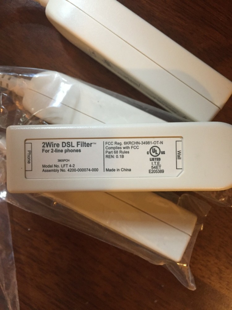 2 Wire DSL filters