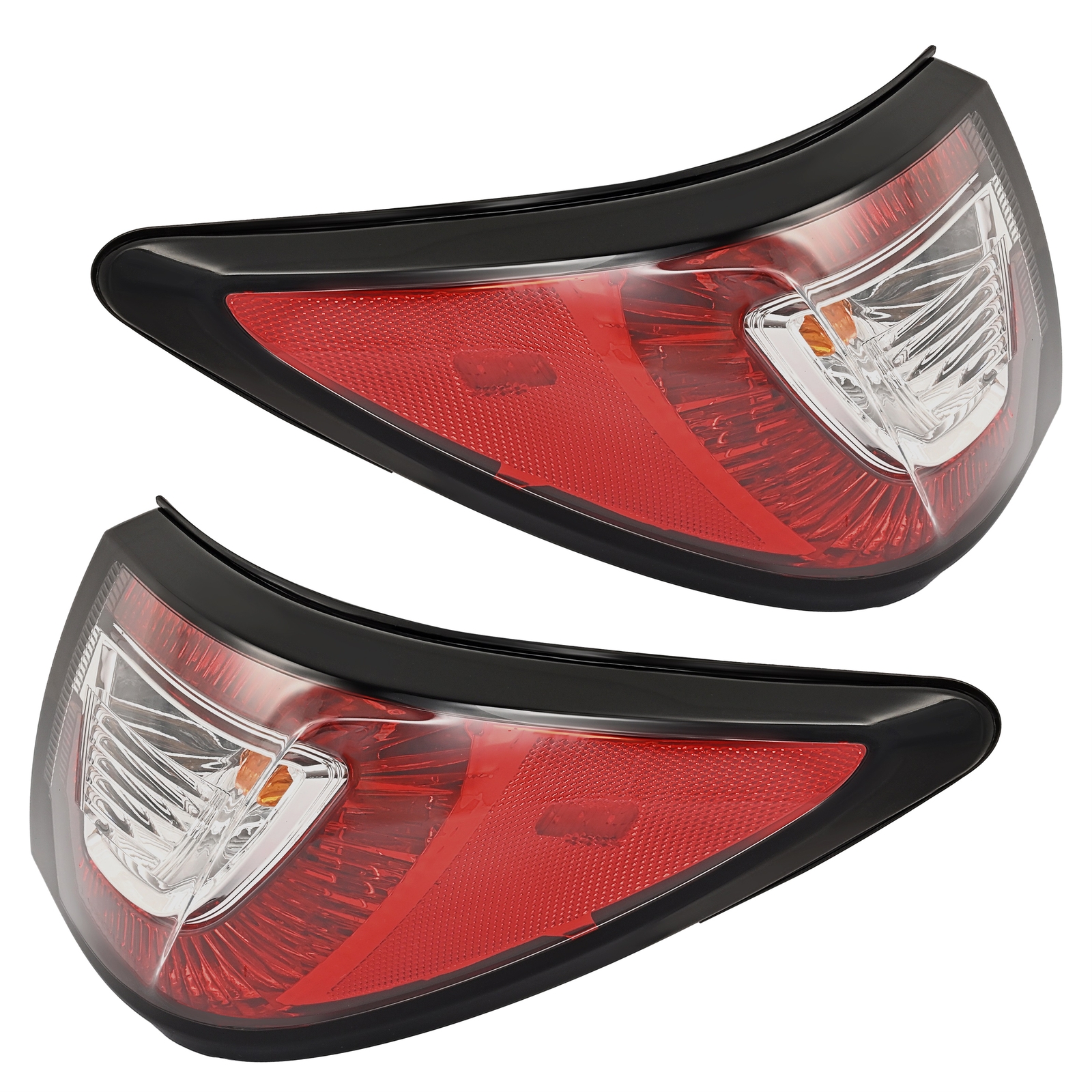Red Tail Lights Lamps w/ Bulbs LH+RH For Chevy Traverse LS LT LTZ 2013-2017 DOT