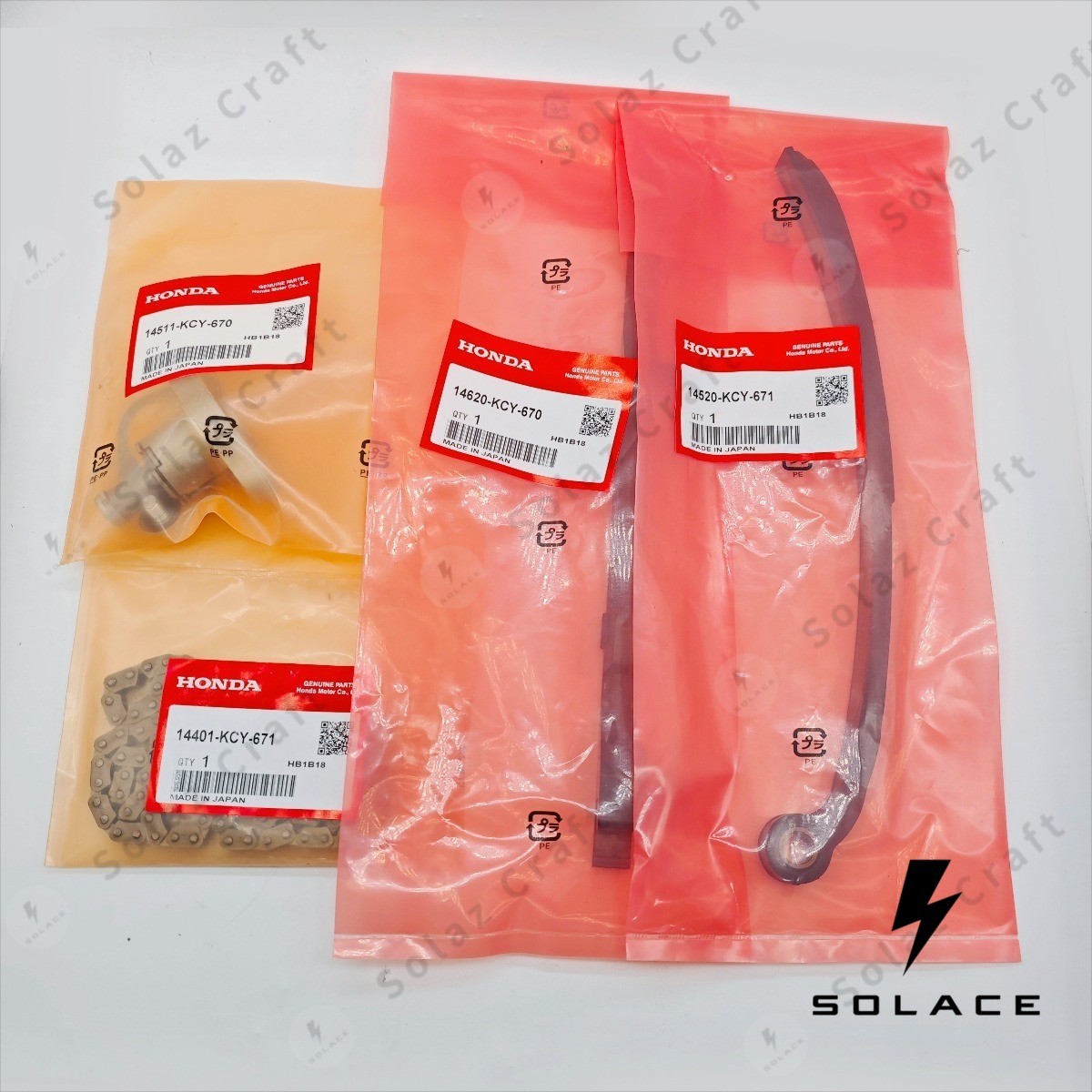 OEM TRX400EX Timing Guide Guides Tensioner Chain Tensioner & WISECO Cam Chain