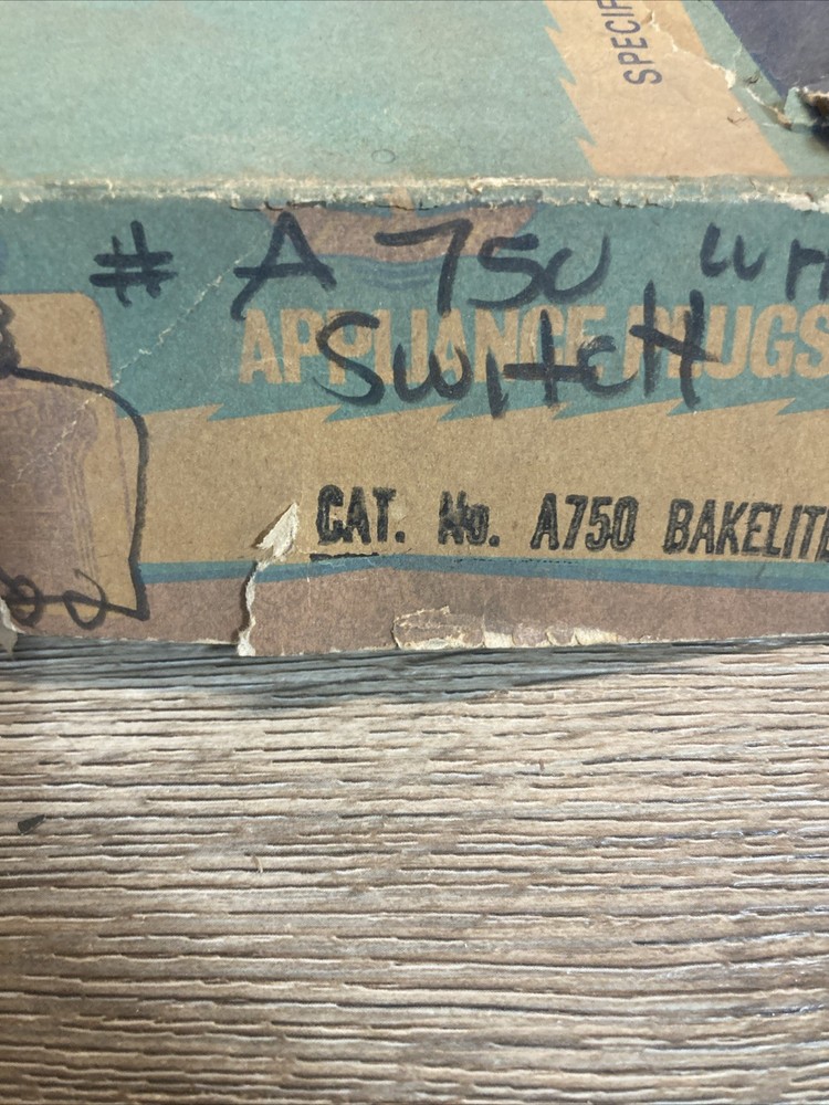 Eagle A 750 bakelite switch Vintage MAKE OFFER.