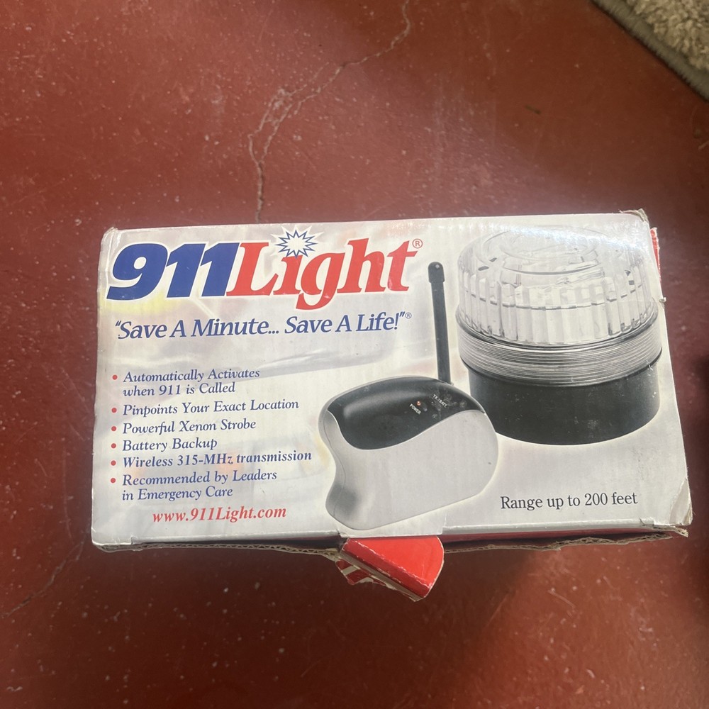 911 EMERGENCY TRANMITTER LIGHT