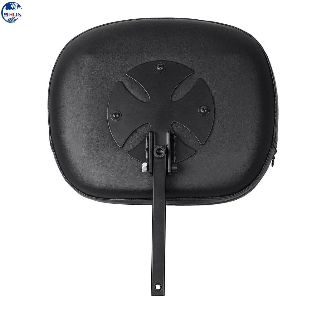 Adjustable Removable Driver / Passenger Backrest Back Rest For Harley Touring