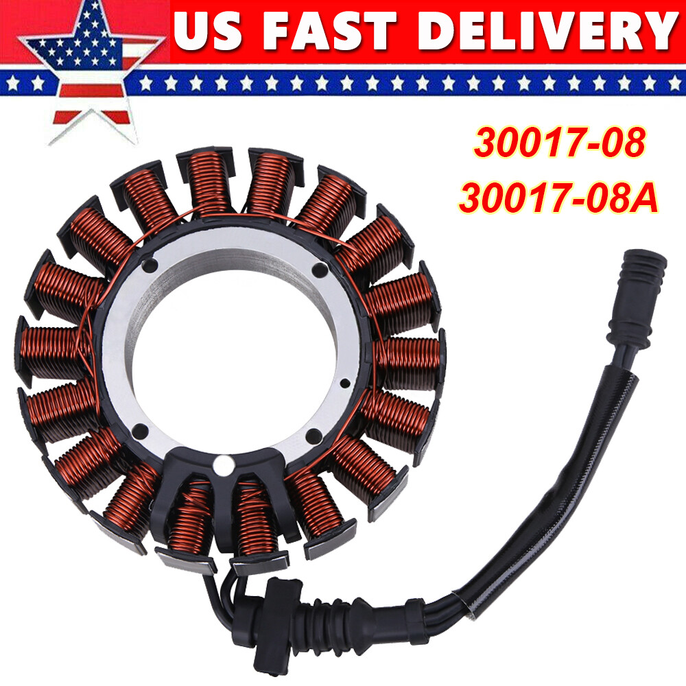 40 Amp Stator For Harley 2008-2017 Softail & Dyna rpl 30017-08 30017-08A 1690cc