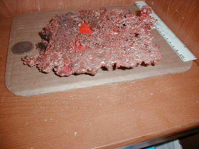 White Pine MIne Copper Splash 2.6 Lbs See Pictures and Description