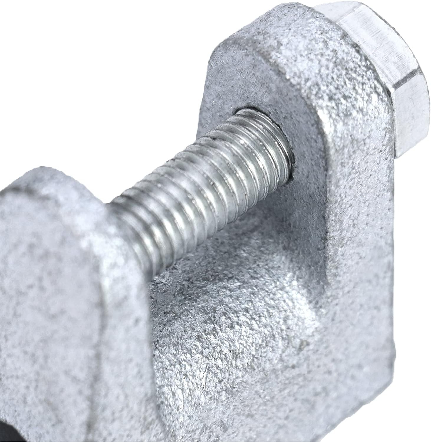 Beam Clamp, 50 Pcs 3/8" Zinc Plated Iron Safety Beam Clamp, 13/16" Jaw Opening