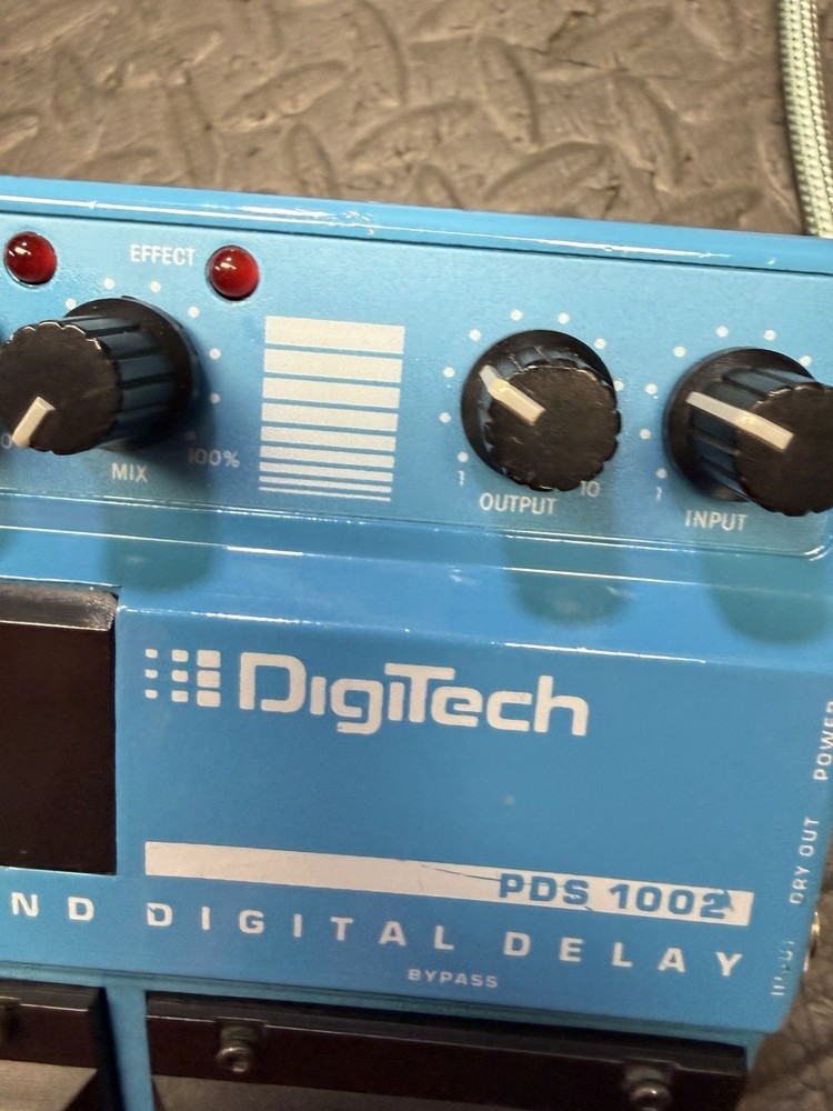 Digitech DOD PDS 1002 Two Second Digital Delay Electric Guitar Effect Pedal