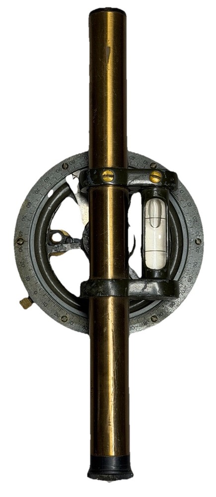 Vintage Brass Surveyor's Dumpy Level Transit