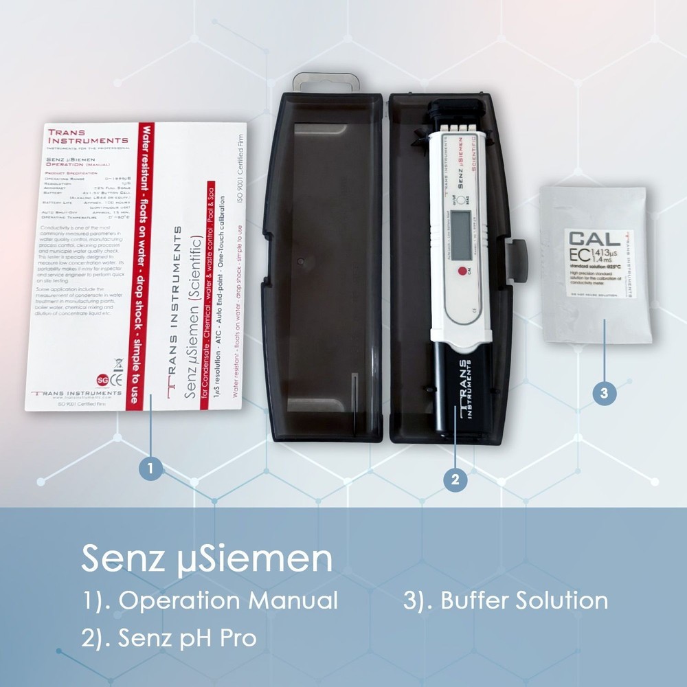 Trans Instruments Senz μSiemens Conductivity Tester