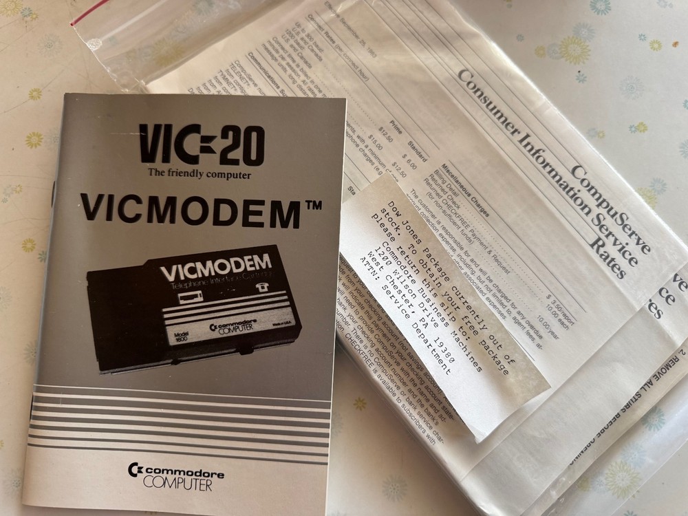 Commodore 1600 VICMODEM, In Box