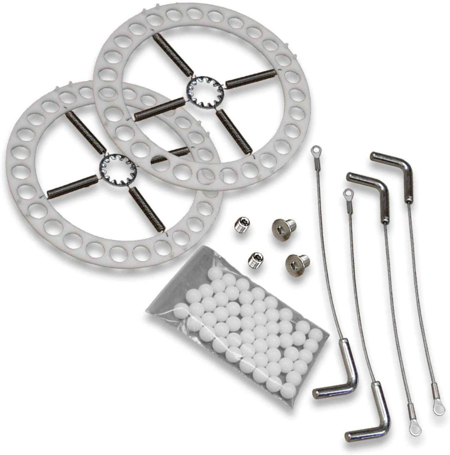 Hunter Steel Alignment Turn Plate Repair/Rebuild Kit w/ Lock Pins