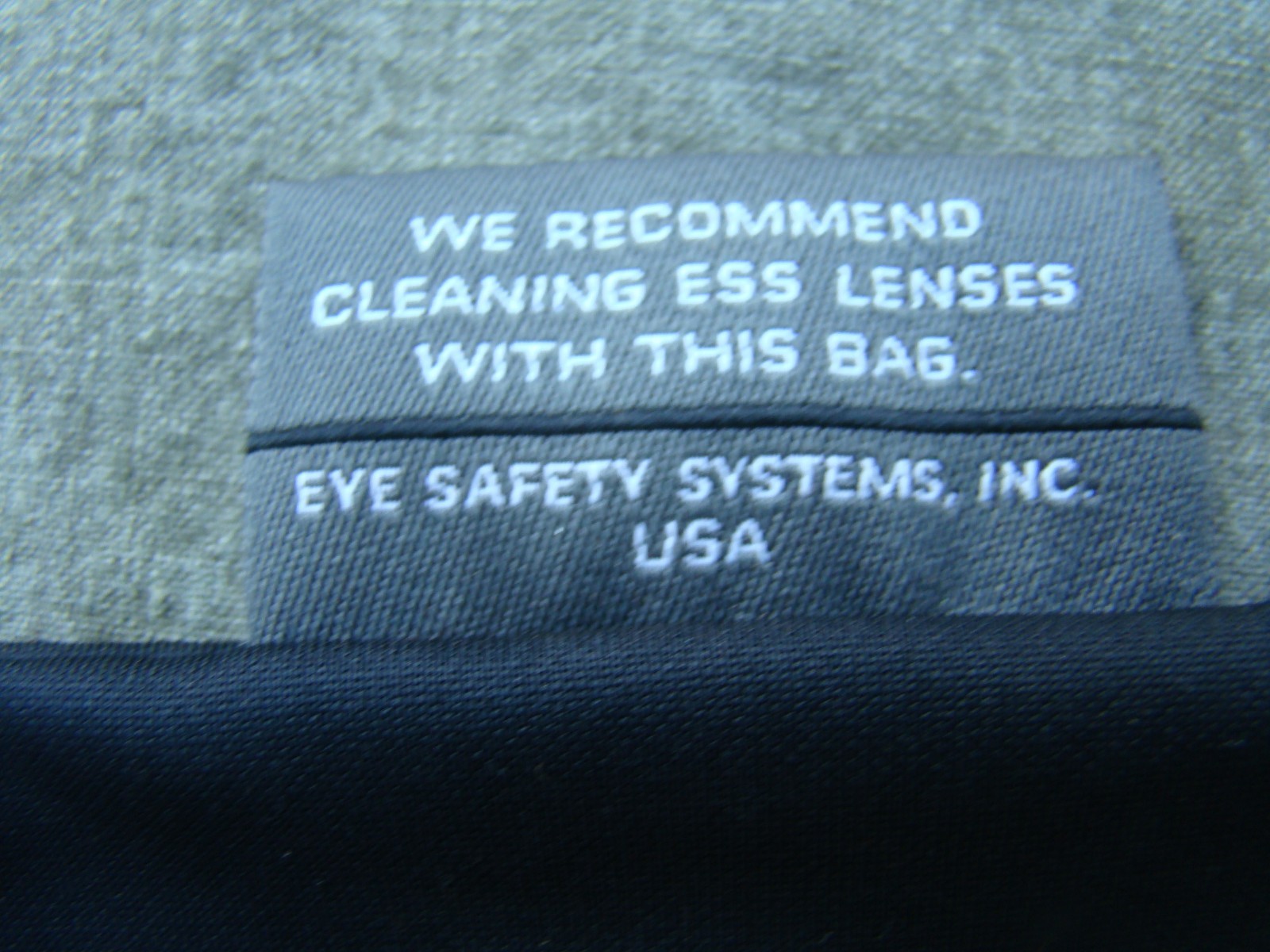 ESS Crossbow / ICE Eyepro Black Case and lens bag