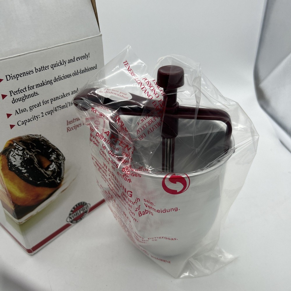 Norpro 3168 Batter Drop Donut Maker New