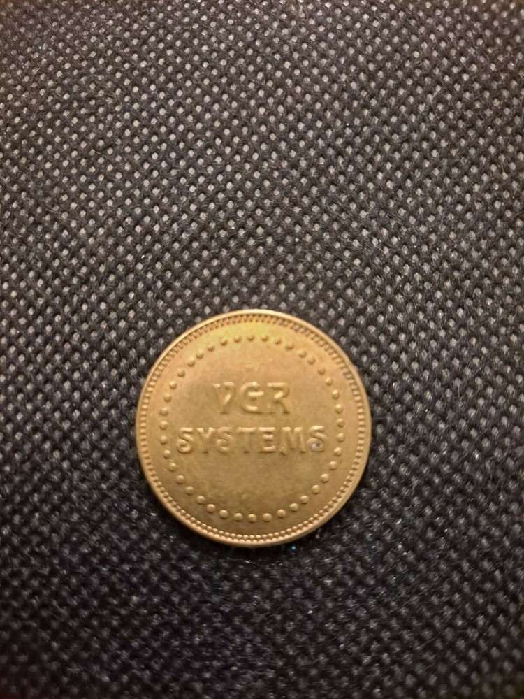 VGR SYSTEMS ARCADE TOKEN! e3698XCX
