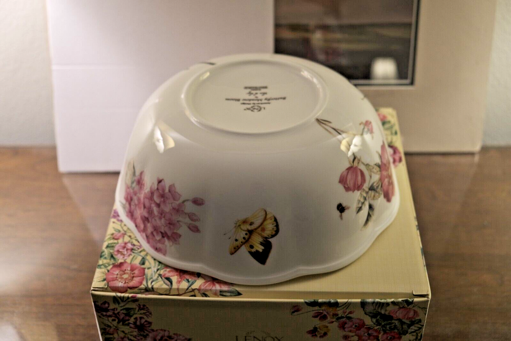 Lenox Butterfly Meadow Bloom Serving Bowl
