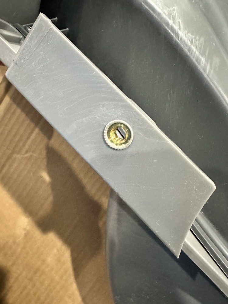 Freightliner A18-53809-001 Dashboard Support Frame Polycarbonate/Abs, Slate