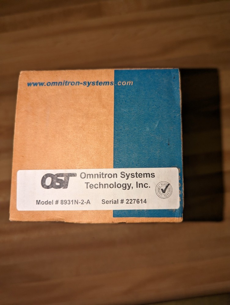 Omnitron iConverter GX/TM2 media converter & Network Interface Device