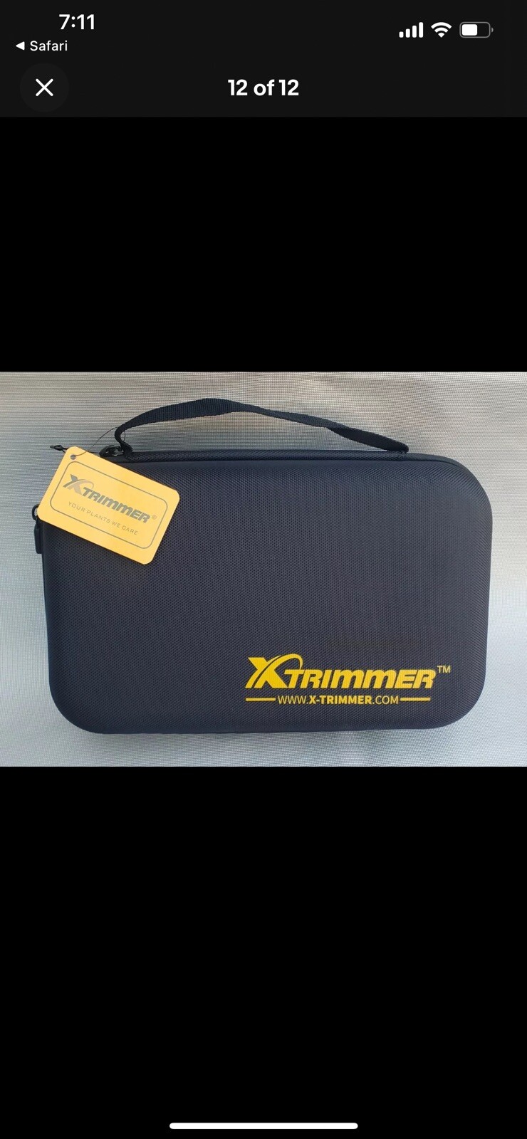 X-Trimmer - Wireless Electric Bud Trimmer Scissors, Wet or Dry Hydroponic Plants