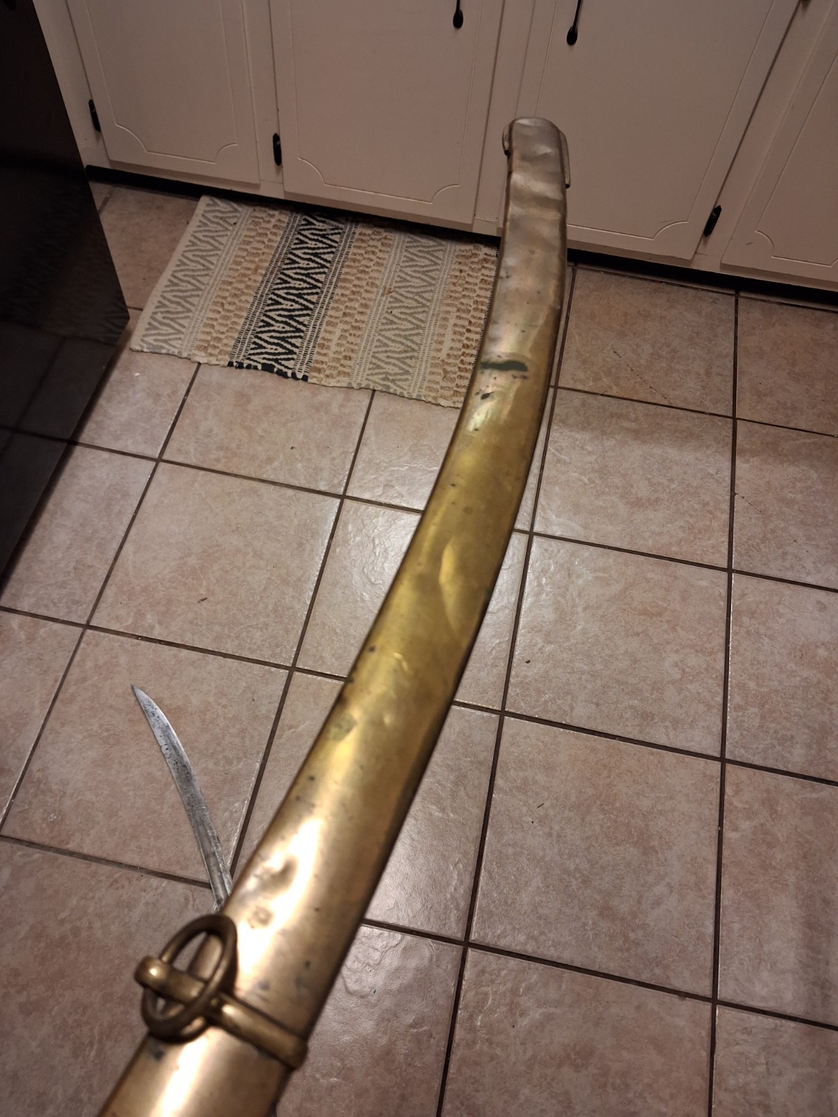 Signed John Prosser of London- War of 1812 Infantry Officers Sword w Scabbard