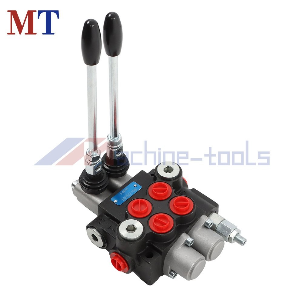 BSPP 2 Spool High-Flow Valve 3600 PSI for Custom Hydraulic Systems