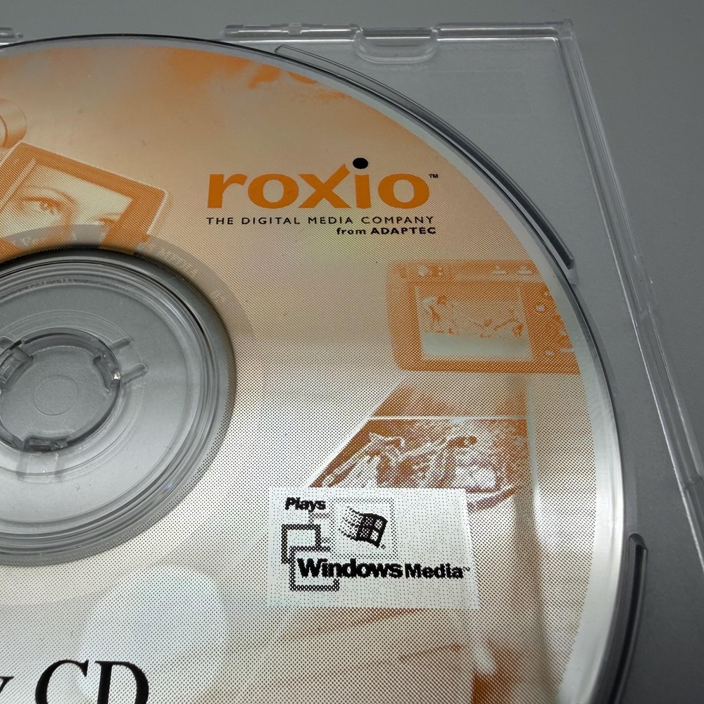 Vintage 2000 Roxio Easy CD Creator 5 Platinum Software CD-ROM Windows PC